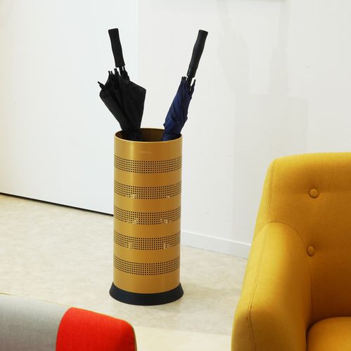 Portaombrello in plastica - KIPSO  - ROSSIGNOL - in acciaio con rivestimento a polvere / in lamiera forata