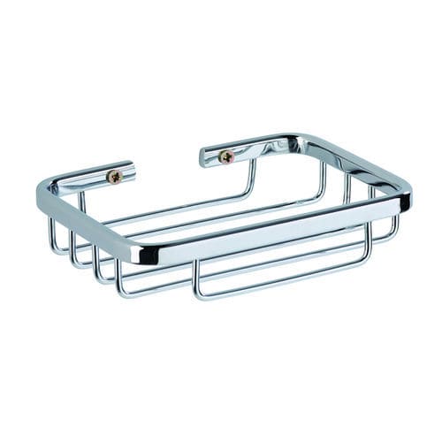 Portasapone da parete - SANEA - ROSSIGNOL - in acciaio cromato / per stanza da bagno / Made in France