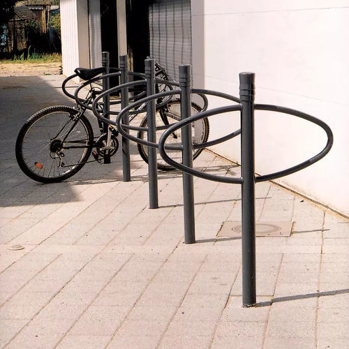 Rastrelliera per biciclette a pavimento - VESTA D70 - Concept Urbain - per spazi pubblici / per parcheggio / in acciaio