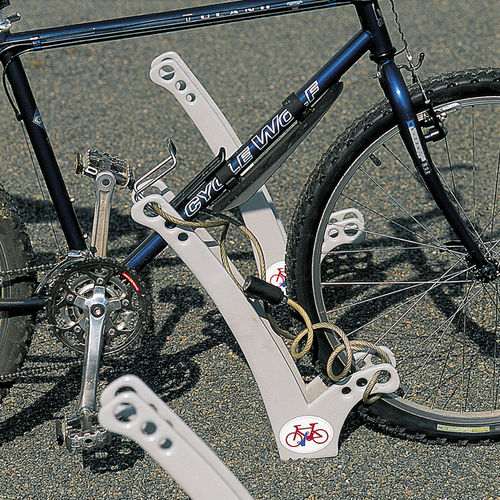 Rastrelliera per biciclette a pavimento - VÉLOFIX - Concept Urbain - con sistema di sicurezza / per spazi pubblici / per zone urbane