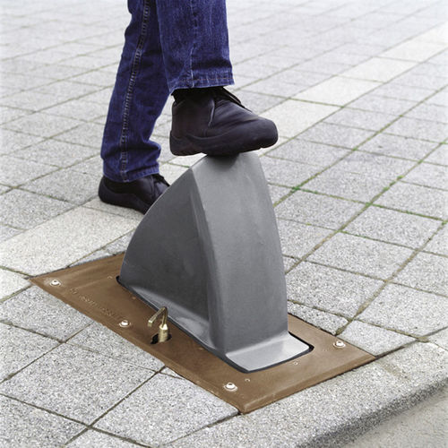 Dissuasore a scomparsa - DELTA T36 - Concept Urbain - di sosta / semiautomatica / in ghisa