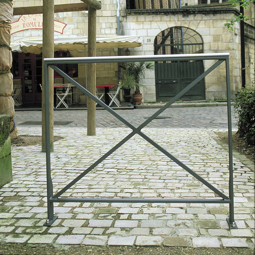 Barriera di protezione - BASIC 1 - Concept Urbain - fissa / in acciaio / in alluminio