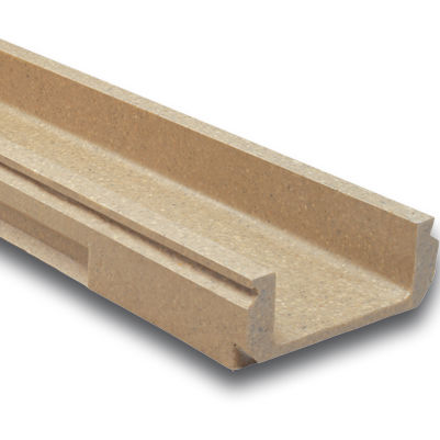 Canaletta con griglie - M150 - ULMA - ARCHITECTURAL SOLUTIONS - a fessura / in calcestruzzo a polimeri / griglia in acciaio galvanizzato