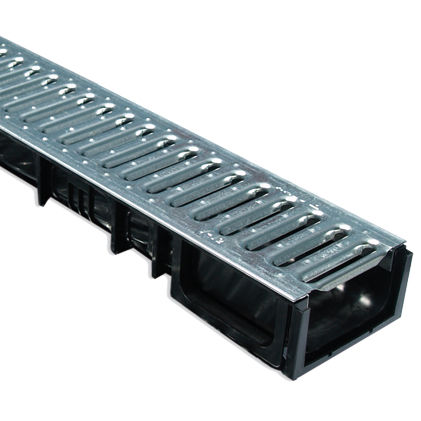 Canaletta con griglie - HYDROKIT - ULMA - ARCHITECTURAL SOLUTIONS - a fessura / in composito / in polipropilene