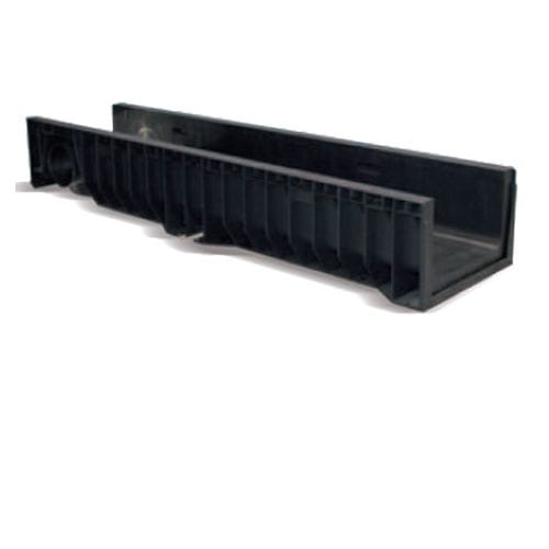 Canaletta con griglie - HYDRO250 - ULMA - ARCHITECTURAL SOLUTIONS - a fessura / in polipropilene / griglia in acciaio galvanizzato