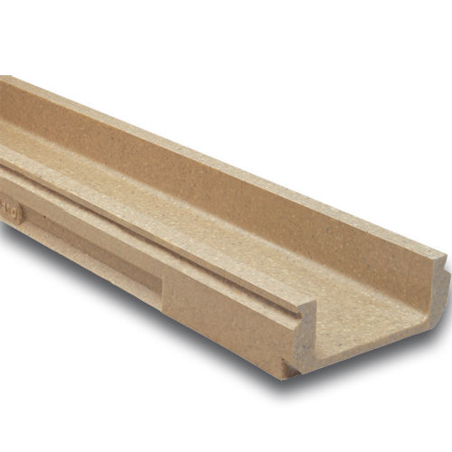 Canaletta con griglie - EUROSELF200 - ULMA - ARCHITECTURAL SOLUTIONS - a fessura / in calcestruzzo a polimeri / griglia in acciaio galvanizzato