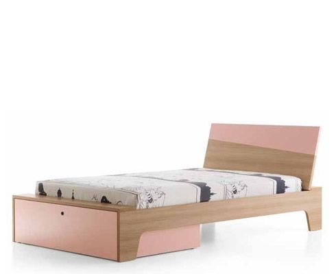Letto contemporaneo - LALLA - Mobil Sprint Srl - a cassetti / per bambini / per bimba