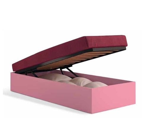 Letto contemporaneo - ARCA - Mobil Sprint Srl - con base contenitore / per bambini / per bimba