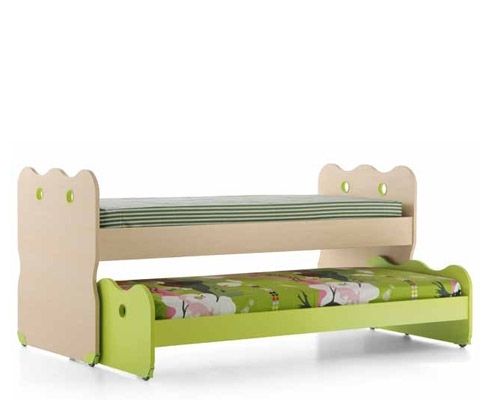 Letto con letto estraibile - BETTY DIVANO - Mobil Sprint Srl - contemporaneo / per bambini (unisex) / in legno
