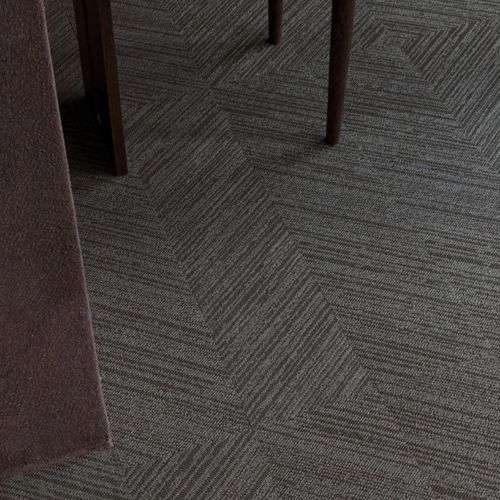 Pavimento in vinile - STRATA COAL - 2TEC2 - in fibra di vetro / indoor / per soggiorno