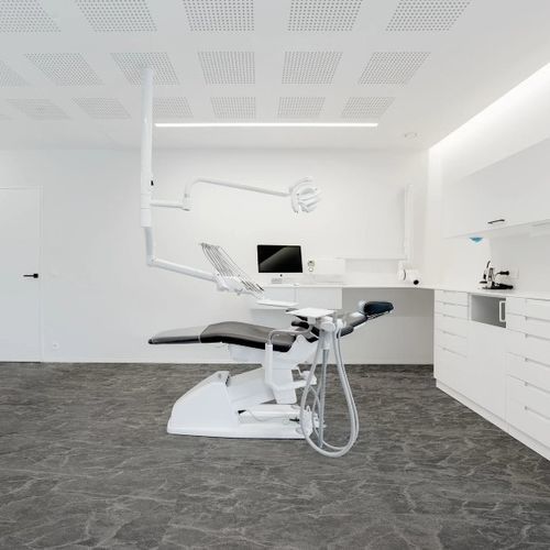 Pavimento in vinile - MARBLE ALIVERI - 2TEC2 - in fibra di vetro / indoor / per ospedale