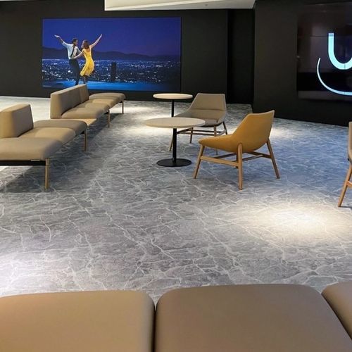 Pavimento in vinile - MARBLE FIOR - 2TEC2 - in fibra di vetro / in pietra / indoor