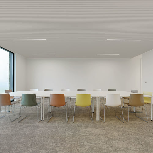 Pavimento in vinile - MARBLE TRIANA - 2TEC2 - in fibra di vetro / indoor / per ufficio
