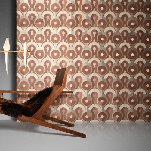 Rivestimento murale su supporto non tessuto - QUEEN COBRA - ARTE - per interni / in sisal / aspetto tessuto