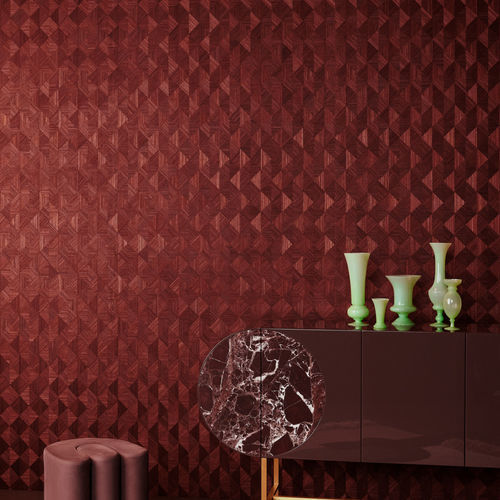 Rivestimento murale su supporto non tessuto - OPTIQUE - ARTE - per interni / in sisal / per uso residenziale