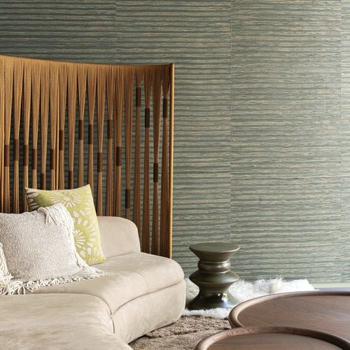 Rivestimento murale su supporto non tessuto - Raphia - ARTE - per interni / in rafia / aspetto tessuto