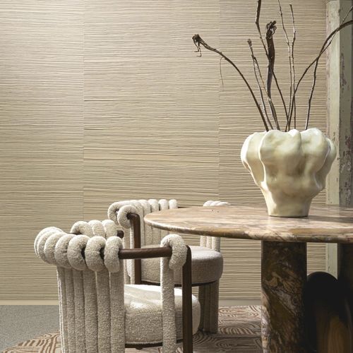 Rivestimento murale su supporto non tessuto - Drift - ARTE - per interni / in sisal / per uso residenziale