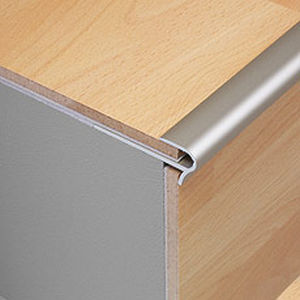 Profilo di finitura in legno - STEPFLOOR - DURAL France - in alluminio / per piastrelle / per gradini