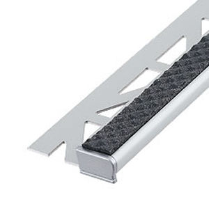 Profilo di finitura in alluminio - DIAMONDSTEP - DURAL France - in acciaio inossidabile / per piastrelle / per gradini