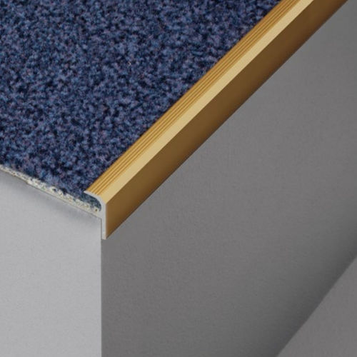 Profilo di finitura in alluminio - TEKA - DURAL France - per moquette / bordo per gradino / dritto