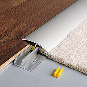 Profilato di transizione in alluminio - CLIPPER EXPANSION - DURAL France - per piastrelle / per moquette / dritto
