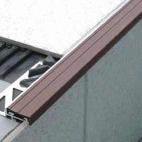Profilo di finitura in PVC - DURASTEP STANDARD - DURAL France - in alluminio / per piastrelle / per gradini