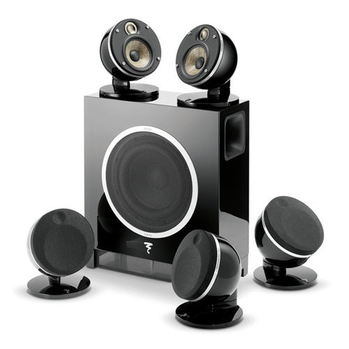 Sistema home cinema standard - DÔME FLAX PACK 5.1 - 5 DÔME FLAX & SUB AIR - FOCAL - residenziale / da interno / 5.1