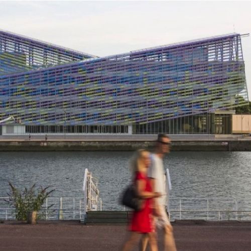 Pannello fotovoltaico monocristallino - DICHORIC - ISSOL - colorato / per facciata / BIPV