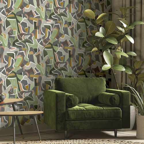 Carta da parati contemporanea - JIGSAW - Muraspec - in tessuto non tessuto / in tessuto / in poliestere