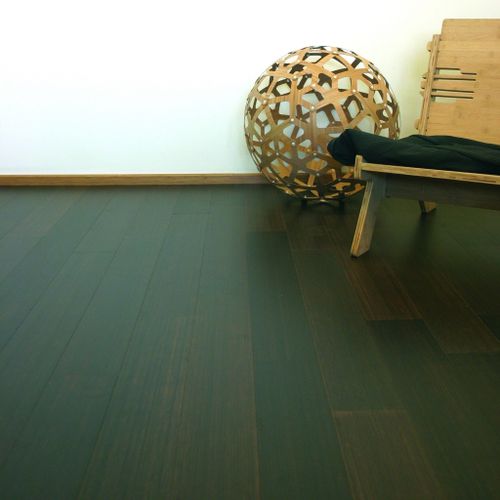 Parquet multistrato - TOPBAMBOO - MOSO Bamboo Products - in bambù / spazzolato / laccato