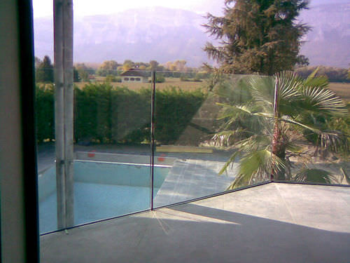 Ringhiera in vetro - FENDERGLASS® - Miroiterie de Chartreuse - a pannelli / da esterno / per esterno