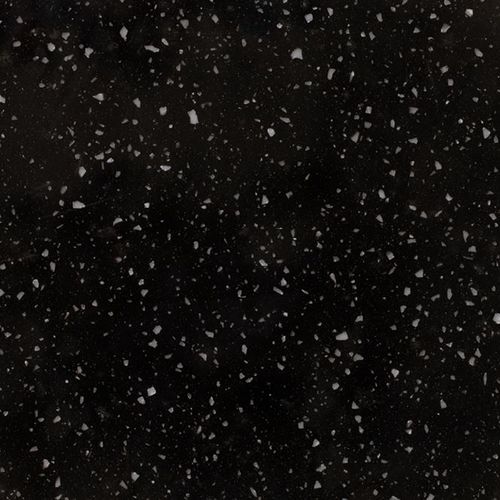 Piano di lavoro in Solid Surface - PEBBLE EBONY PE814 - Staron Solid Surfaces - da cucina / da bagno / nero