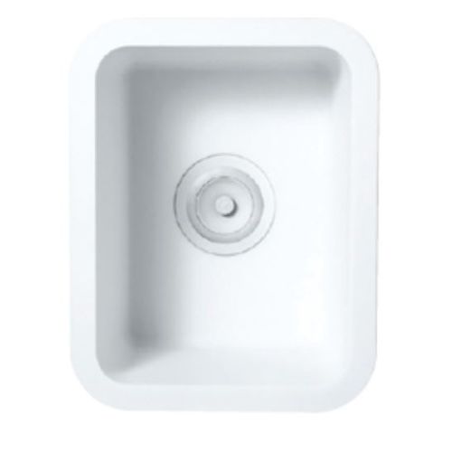 Lavello a 1 vasca - A1121 - Staron Solid Surfaces - senza gocciolatoio / in Solid Surface / sottotop