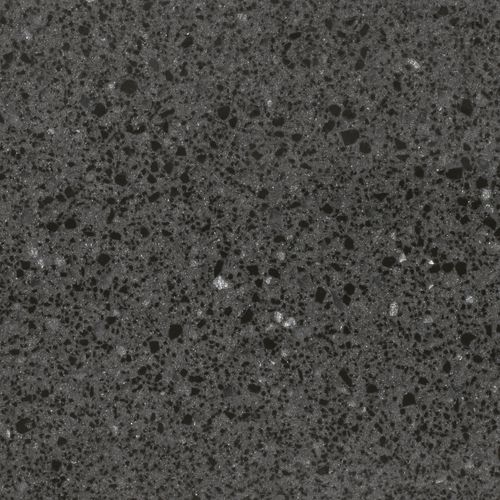 Piano di lavoro in Solid Surface - CAVIAR FC188 - Staron Solid Surfaces - da cucina / da bagno / grigio
