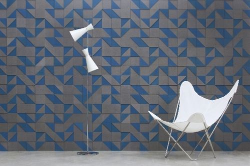 Pannello decorativo da parete - CONCRETA - Valchromat - Valchromat® / 3D / su misura