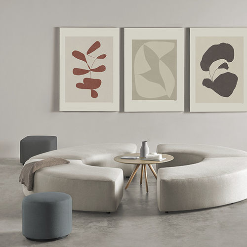 Tavolo d'appoggio contemporaneo - NUME - INCLASS - in rovere / in MDF laccato / in HPL
