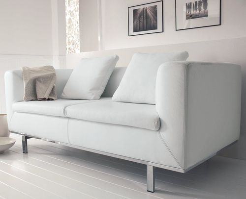 Divano contemporaneo - MIAMI  - Italy Dream Design - in tessuto / in pelle / con braccioli
