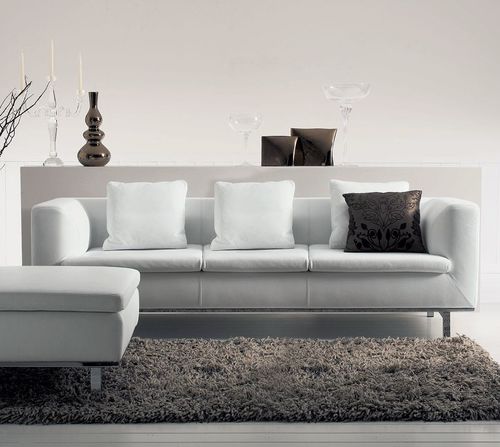 Divano contemporaneo - MALDIVE  - Italy Dream Design - in tessuto / in pelle / per cuscini