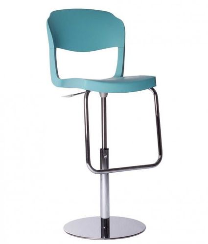Sedia alta contemporanea - Harold  - Italy Dream Design - da interno / in polipropilene / con supporto in metallo cromato