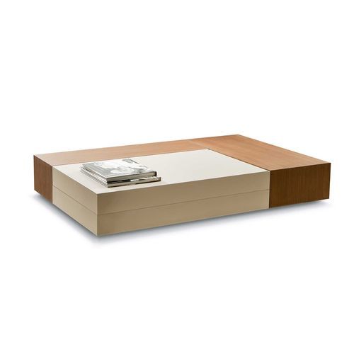 Tavolino basso contemporaneo - Apollo - Italy Dream Design - in frassino / in fibra di legno / con supporto in frassino