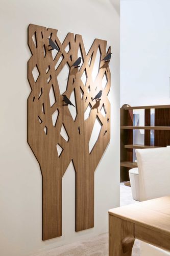 Appendiabiti a muro - Tree - Italy Dream Design - contemporaneo / in legno laccato / in fibra di legno