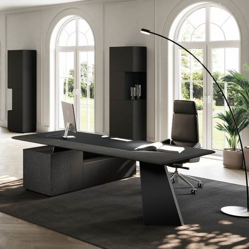 Set scrivania e scaffale contract - MONOLITH - Italy Dream Design