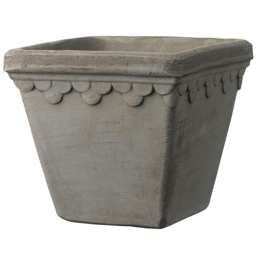 Vaso da giardino in terracotta - ROYAL : TL9 - Deroma - conico / quadrato