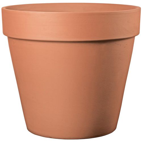 Vaso da giardino in terracotta - COTTO : 1 - Deroma - rotondo / conico