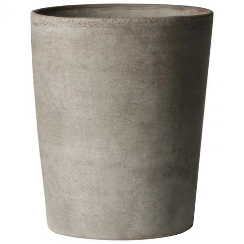 Vaso da giardino in terracotta - COPENHAGEN : TKO  - Deroma - conico / rotondo