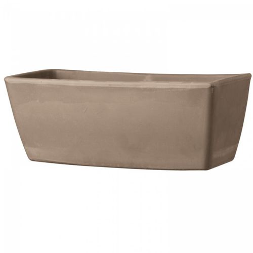 Vaso da giardino in terracotta - GRAFITE : 4M-J - Deroma - rettangolare