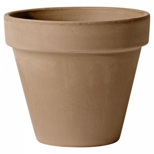 Vaso da giardino in terracotta - MOKA : 1-C - Deroma - conico / rotondo
