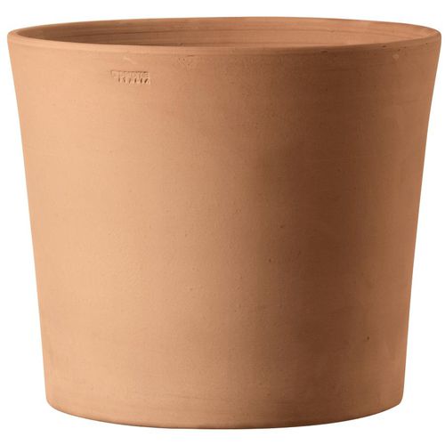 Vaso da giardino in terracotta - WHITE : 4K-W - Deroma - conico / rotondo