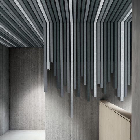 Pannello acustico per muro - FELTFON LINEAR - Gustafs Scandinavia AB - per soffitto / in tessuto / in lana
