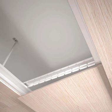 Profilo in alluminio - BASE T-24 - Gustafs Scandinavia AB - a sezione simmetrica / per soffitto / per pannelli